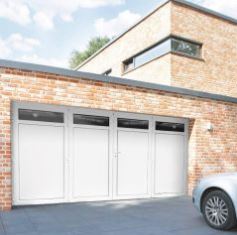 PORTE DE GARAGE BATTANTE TRADITION 